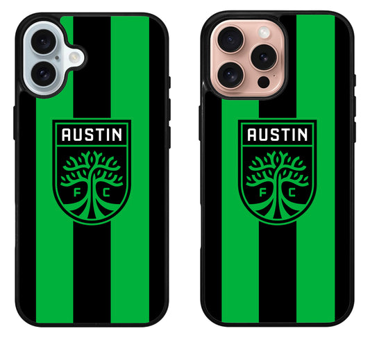 Austin FC Logo Stripe iPhone 16 | 16 Plus | 16 Pro | 16 Pro Max Case