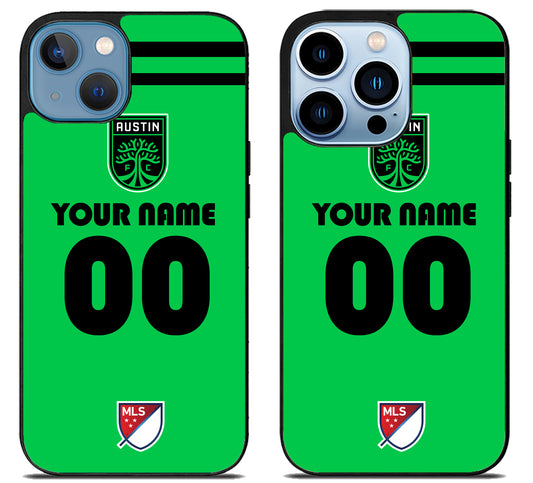 Custom Personalized Austin FC MLS iPhone 13 | 13 Mini | 13 Pro | 13 Pro Max Case