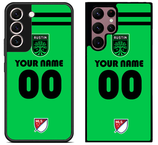 Custom Personalized Austin FC MLS Samsung Galaxy S22 | S22+ | S22 Ultra Case