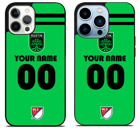 Custom Personalized Austin FC MLS iPhone 15 Pro | iPhone 15 Pro Max Case