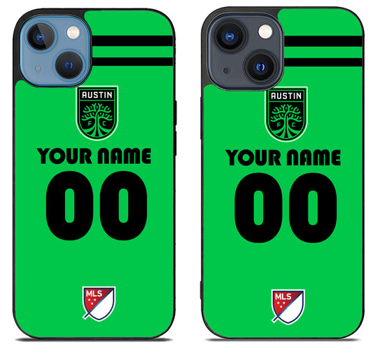 Custom Personalized Austin FC MLS iPhone 15 | iPhone 15 Plus Case