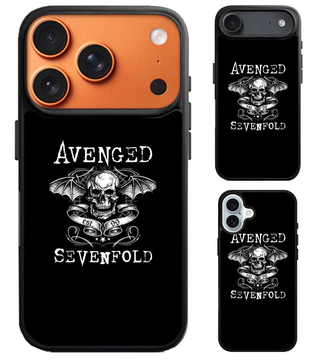 Avenged Sevenfold Logo iPhone Air | iPhone 17 | 17 Pro | 17 Pro Max Case