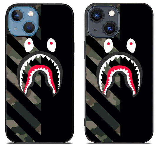 Bape Logo Black iPhone 15 | iPhone 15 Plus Case