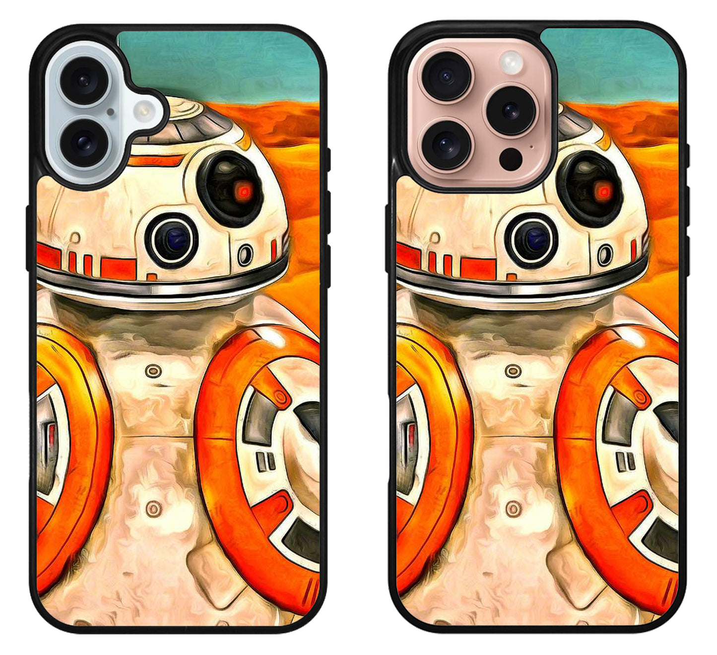 BB8 Star Wars Artwork iPhone 16 | 16 Plus | 16 Pro | 16 Pro Max Case