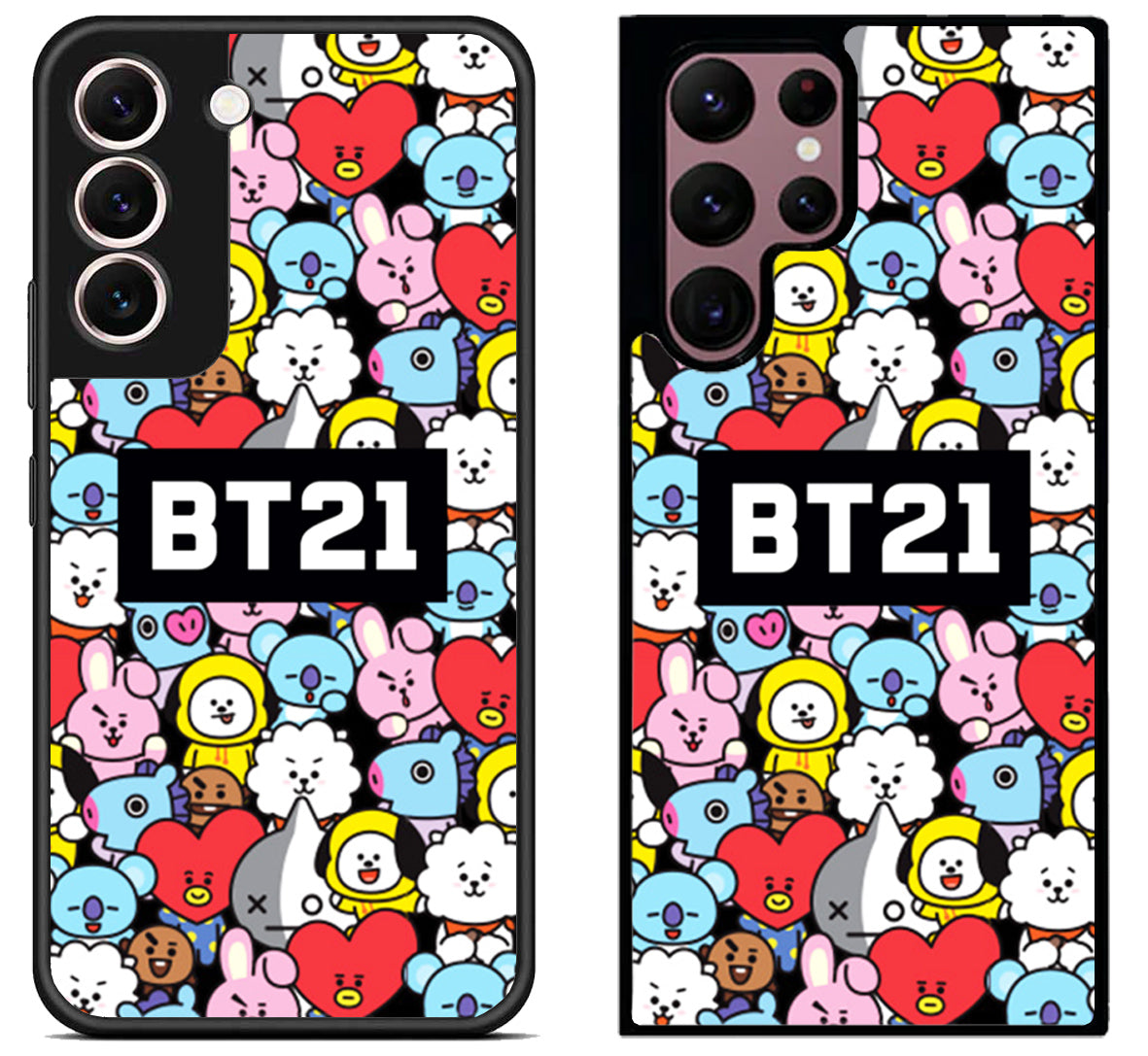 BTS BT21 Character Samsung Galaxy S22 | S22+ | S22 Ultra Case