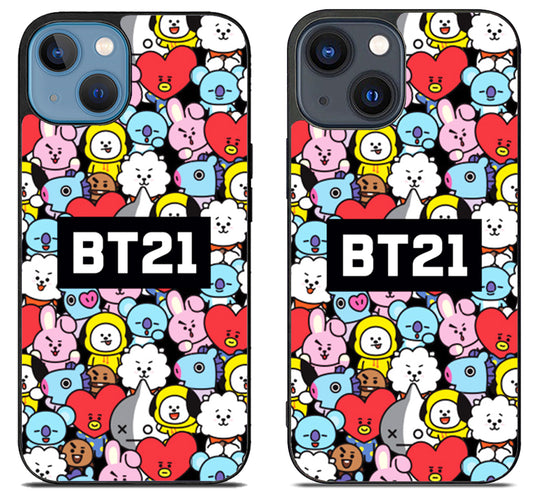 BTS BT21 Character iPhone 15 | iPhone 15 Plus Case