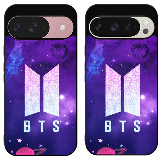 BTS Logo Galaxy Google Pixel 9 | 9 Pro | 9 Pro XL Case