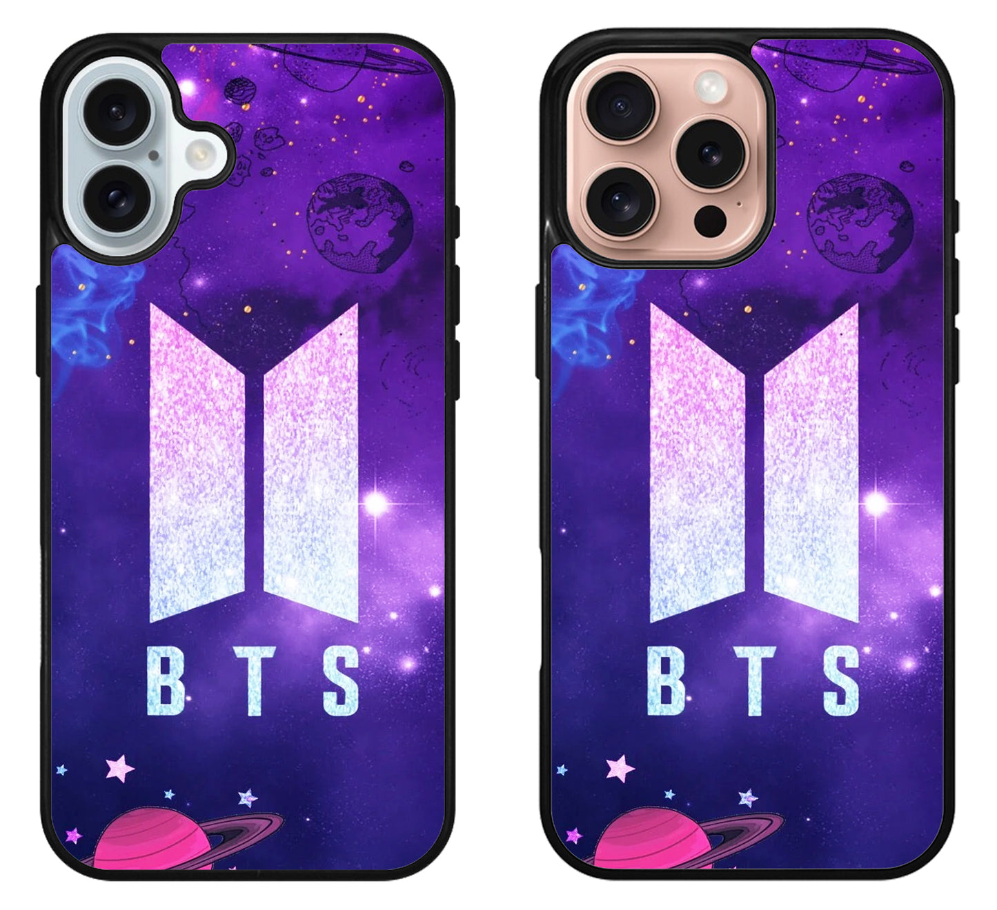 BTS Logo Galaxy iPhone 16 | 16 Plus | 16 Pro | 16 Pro Max Case