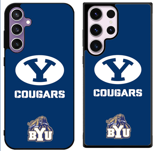 BYU Cougars Background Samsung Galaxy S24 | S24+ | S24 Ultra Case