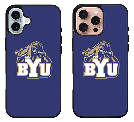 BYU Cougars Blue iPhone 16 | 16 Plus | 16 Pro | 16 Pro Max Case