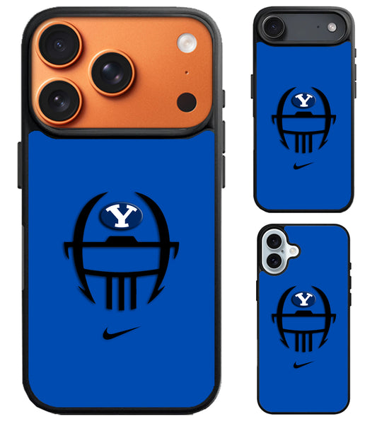 BYU Cougars Cover Logo iPhone Air | iPhone 17 | 17 Pro | 17 Pro Max Case