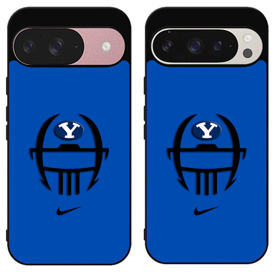 BYU Cougars Cover Logo Google Pixel 9 | 9 Pro | 9 Pro XL Case