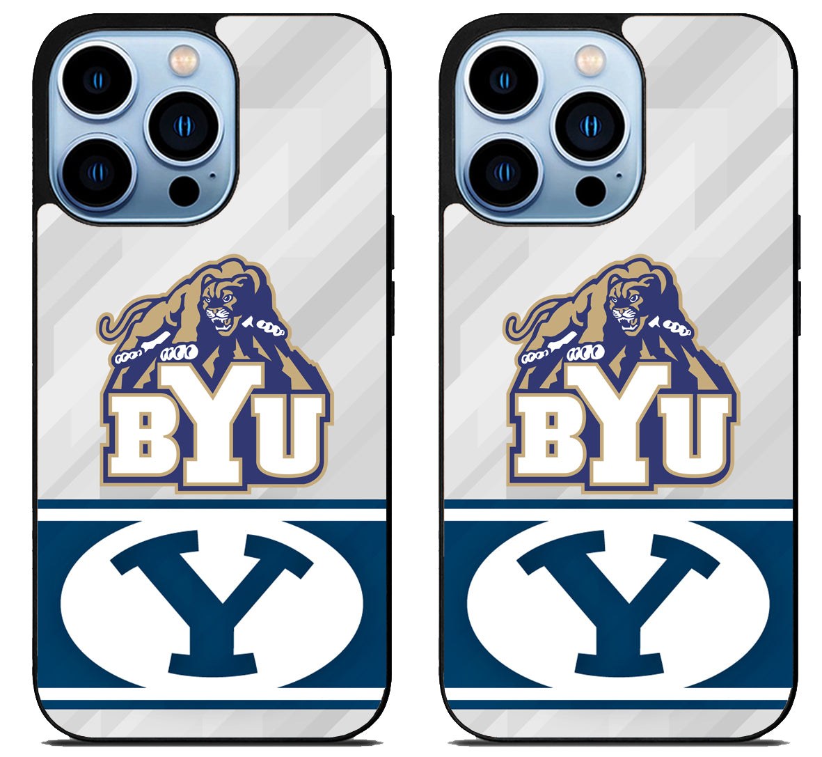BYU Cougars Cover Stylish iPhone 15 Pro | iPhone 15 Pro Max Case