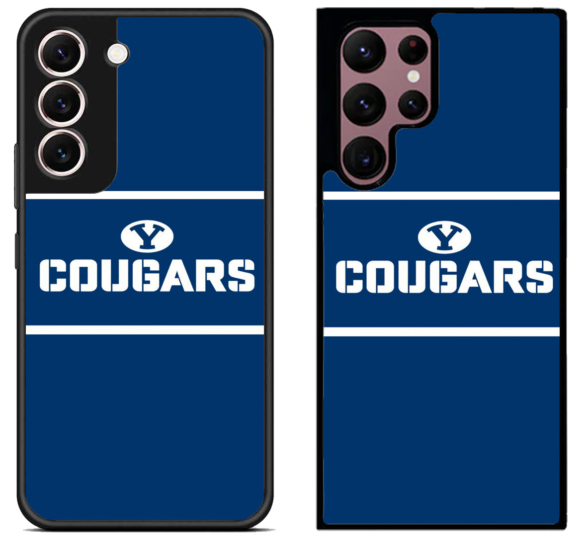 BYU Cougars Football Logo Samsung Galaxy S22 | S22+ | S22 Ultra Case