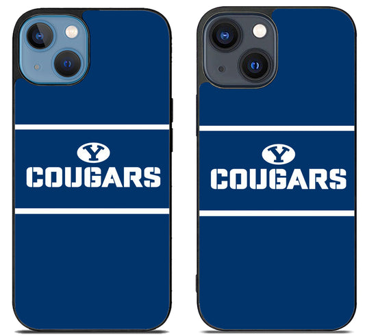 BYU Cougars Football Logo iPhone 15 | iPhone 15 Plus Case