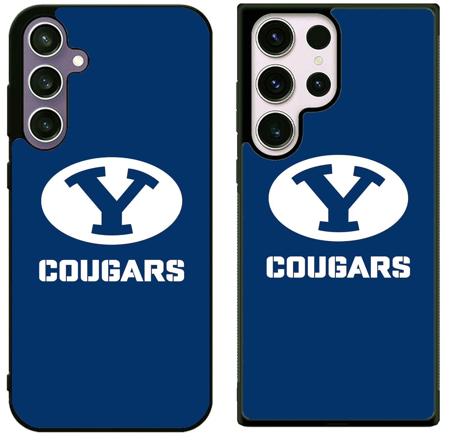 BYU Cougars Logo Blue Samsung Galaxy S25 | S25+ | S25 Ultra Case