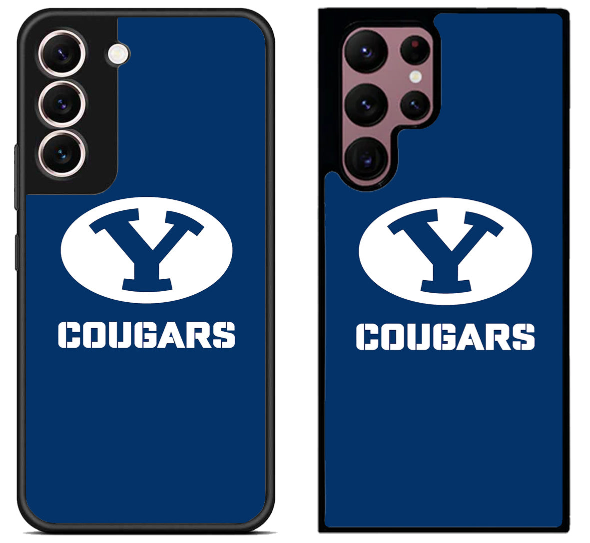 BYU Cougars Logo Blue Samsung Galaxy S22 | S22+ | S22 Ultra Case