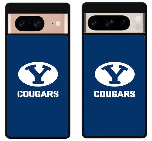 BYU Cougars Logo Blue Google Pixel 8 | 8 Pro Case