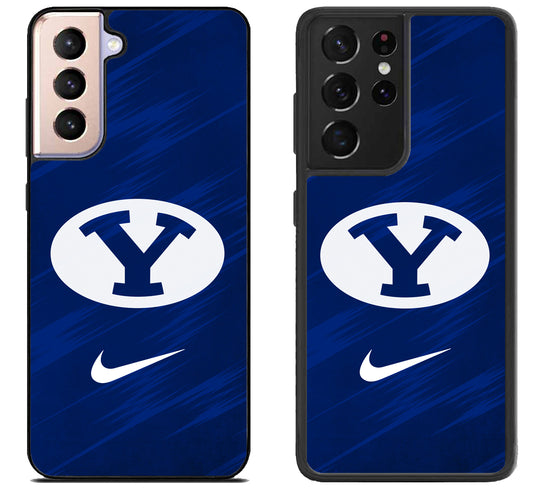 BYU Cougars Logo Cool Samsung Galaxy S21 | S21 FE | S21+ | S21 Ultra Case