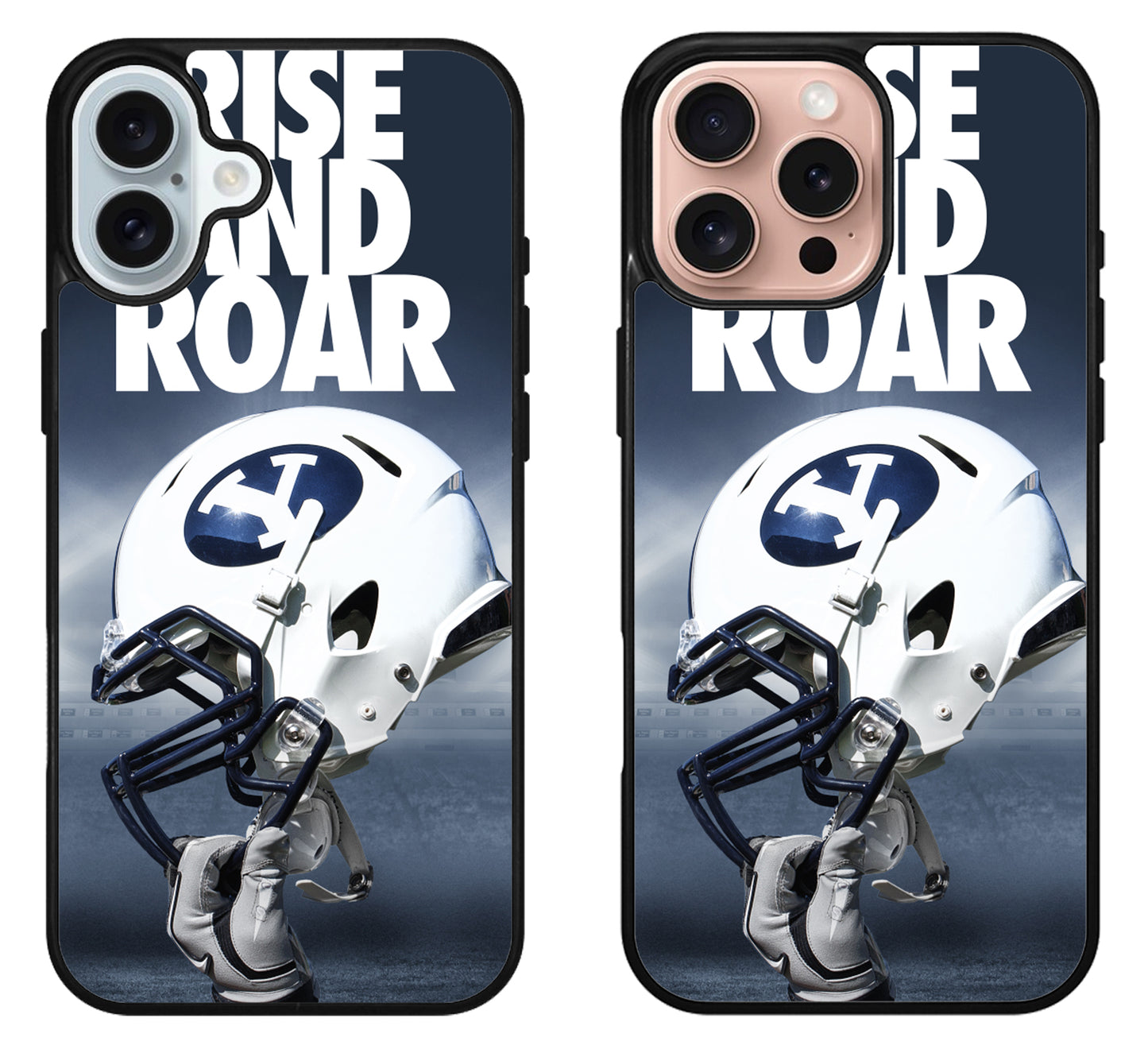 BYU Cougars Rise And Roar iPhone 16 | 16 Plus | 16 Pro | 16 Pro Max Case