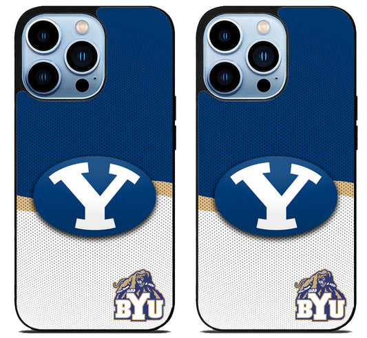 BYU Cougars Stylish iPhone 15 Pro | iPhone 15 Pro Max Case
