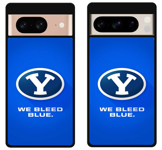 BYU Cougars We Bleed Blue Google Pixel 8 | 8 Pro Case