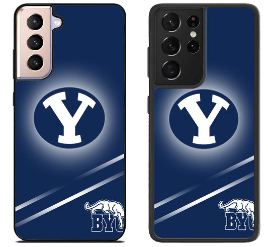 BYU Cougars Logo Samsung Galaxy S21 | S21 FE | S21+ | S21 Ultra Case