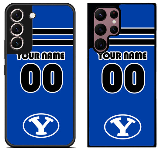 Custom Personalized BYU Cougars Samsung Galaxy S22 | S22+ | S22 Ultra Case