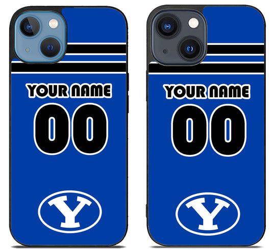 Custom Personalized BYU Cougars iPhone 15 | iPhone 15 Plus Case