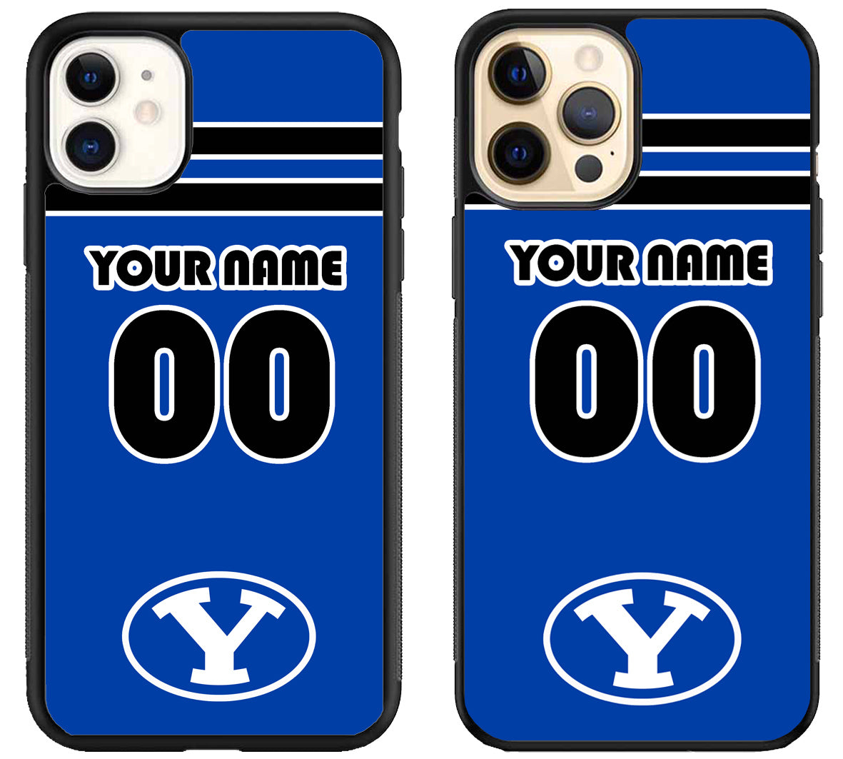 Custom Personalized BYU Cougars iPhone 12 | 12 Mini | 12 Pro | 12 Pro Max Case