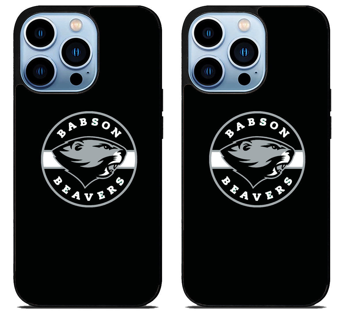 Babson College Beavers Black iPhone 15 Pro | iPhone 15 Pro Max Case