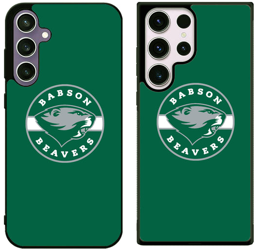 Babson College Beavers Logo Samsung Galaxy S25 | S25+ | S25 Ultra Case