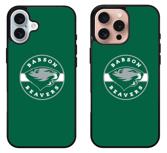 Babson College Beavers Logo iPhone 16 | 16 Plus | 16 Pro | 16 Pro Max Case