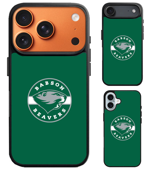 Babson College Beavers Logo iPhone Air | iPhone 17 | 17 Pro | 17 Pro Max Case