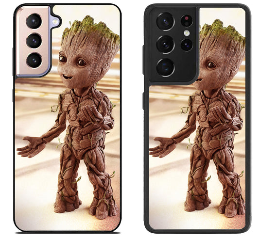 Baby Groot Smile Samsung Galaxy S21 | S21 FE | S21+ | S21 Ultra Case