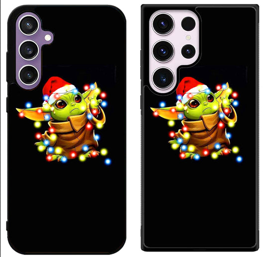 Baby Yoda Christmas Samsung Galaxy S24 | S24+ | S24 Ultra Case