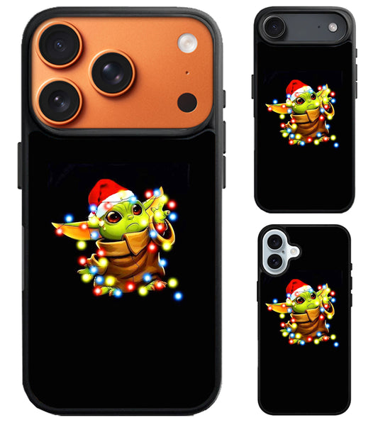 Baby Yoda Christmas iPhone Air | iPhone 17 | 17 Pro | 17 Pro Max Case