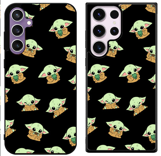 Baby Yoda Collage Samsung Galaxy S24 | S24+ | S24 Ultra Case