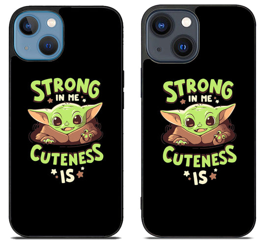 Baby Yoda Cuteness iPhone 15 | iPhone 15 Plus Case
