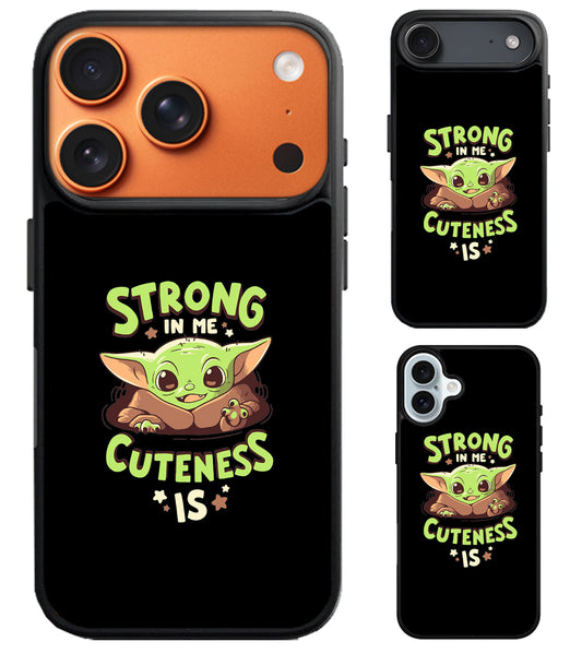 Baby Yoda Cuteness iPhone Air | iPhone 17 | 17 Pro | 17 Pro Max Case