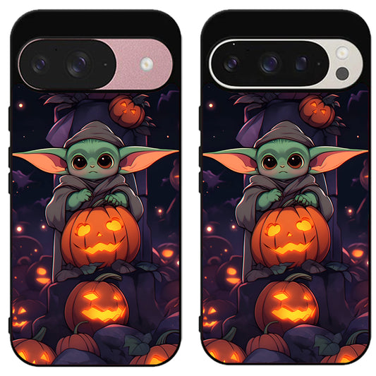 Baby Yoda Halloween Cover Google Pixel 9 | 9 Pro | 9 Pro XL Case