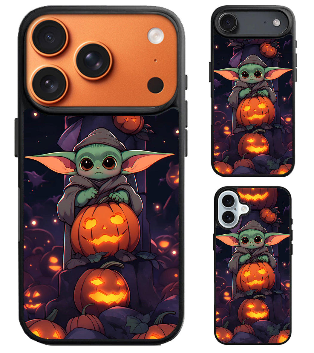Baby Yoda Halloween Cover iPhone Air | iPhone 17 | 17 Pro | 17 Pro Max Case