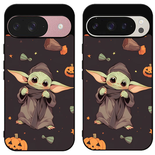 Baby Yoda Halloween Google Pixel 9 | 9 Pro | 9 Pro XL Case