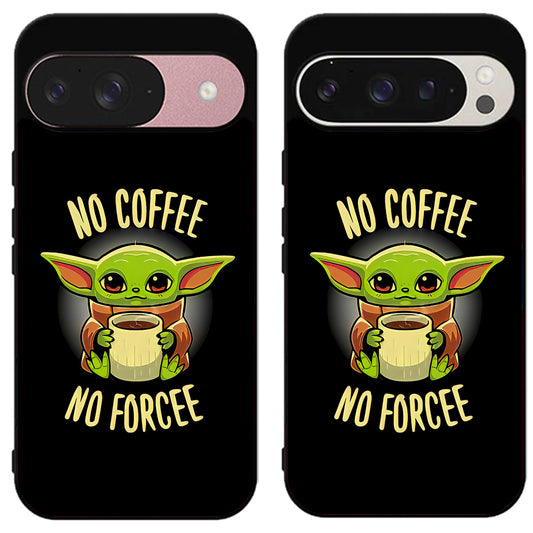 Baby Yoda No Coffe No Force Google Pixel 9 | 9 Pro | 9 Pro XL Case