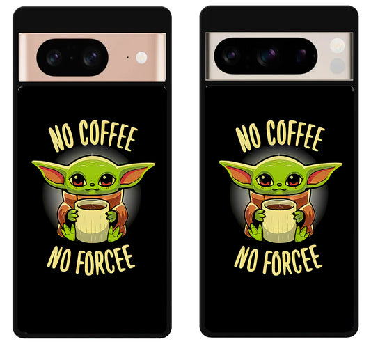 Baby Yoda No Coffe No Force Google Pixel 8 | 8 Pro Case