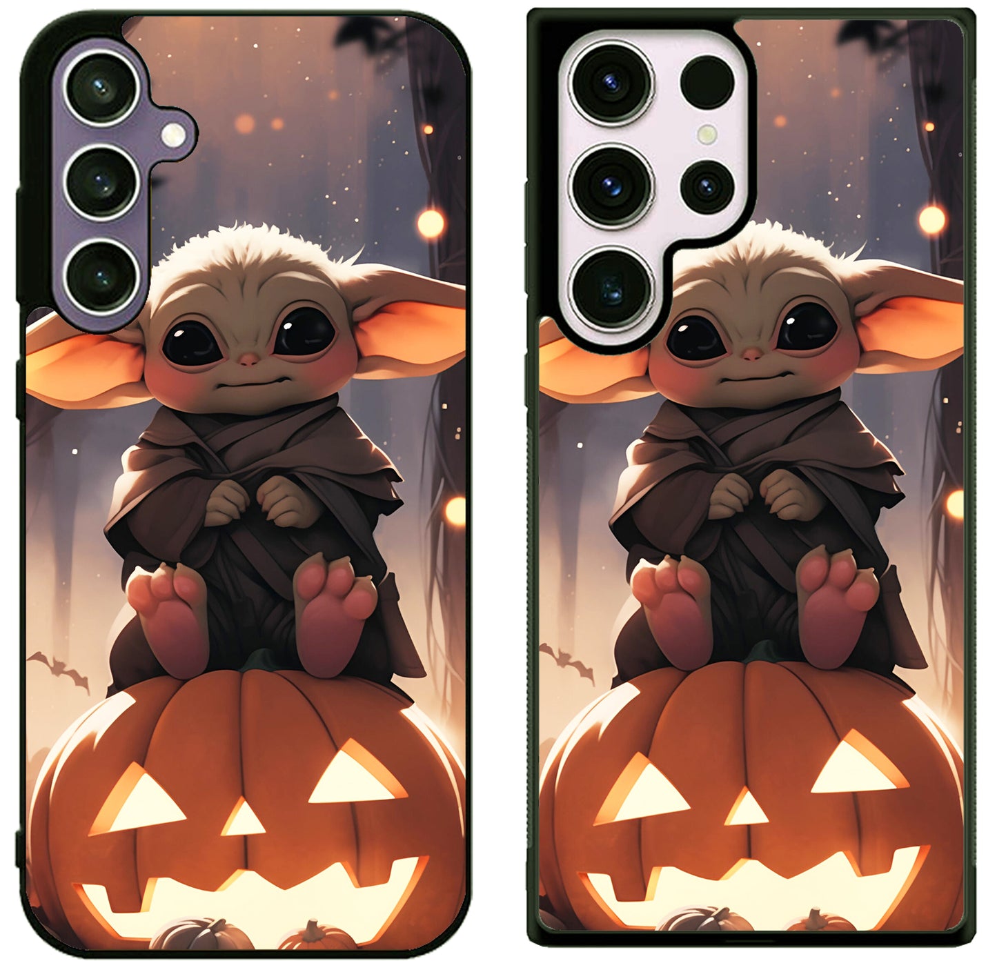 Baby Yoda Pumpkin Halloween Samsung Galaxy S25 | S25+ | S25 Ultra Case