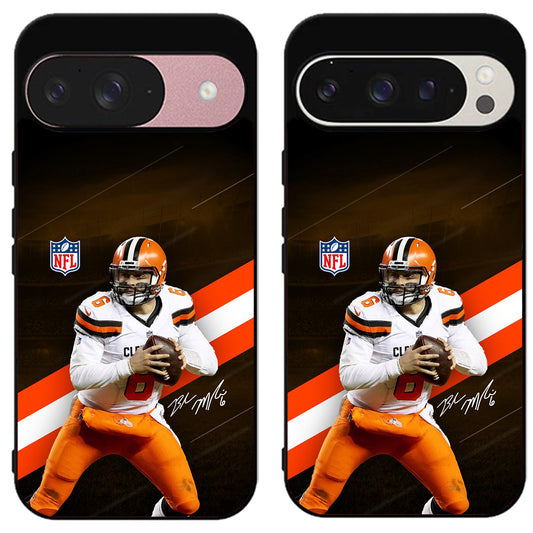 Baker Mayfield NFL Signature Google Pixel 9 | 9 Pro | 9 Pro XL Case