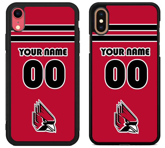 Custom Personalized Ball State Cardinals iPhone X | Xs | Xr | Xs Max Case