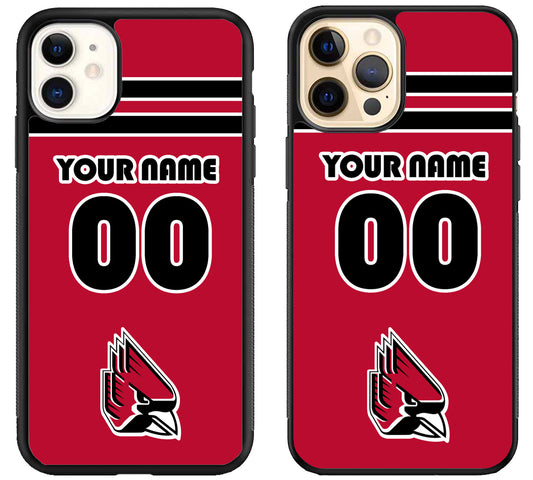 Custom Personalized Ball State Cardinals iPhone 12 | 12 Mini | 12 Pro | 12 Pro Max Case