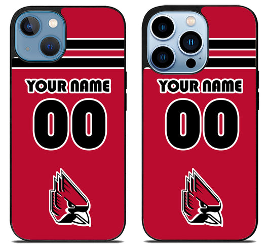 Custom Personalized Ball State Cardinals iPhone 13 | 13 Mini | 13 Pro | 13 Pro Max Case
